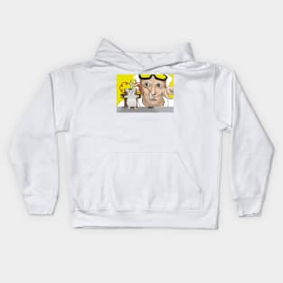 2 side Mad Scientist Kids Hoodie